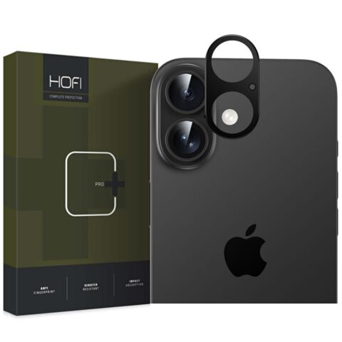 HOFI ALUCAM PRO+ zaštita za leće iPHONE 16 / 16 PLUS (crna) - Slika 1