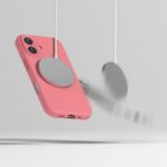 RINGKE SILICONE MAGNETIC zaštita za MAGSAFE iPHONE 16 (PINK) - Slika 7