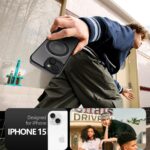 TECH-PROTECT MAGRING MAGSAFE zaštita za iPHONE 15 (MATTE BLACK) - Slika 7