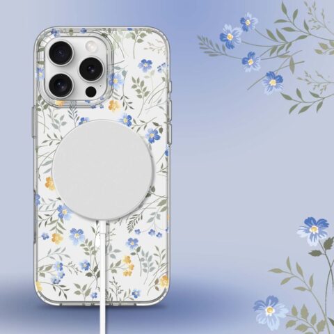 TECH-PROTECT MAGMOOD MAGSAFE maskica za iPHONE 16 PRO (SPRING FLOWERS) - Slika 4