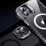 ESR ARMORITE CAMERA PROTECTOR zaštita leće za iPHONE 16 / 16 PLUS (crni rub) - Slika 3