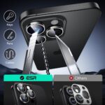 ESR ARMORITE CAMERA PROTECTOR zaštita leće za iPHONE 16 PRO / 16 PRO MAX (prozirna) - Slika 8