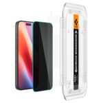 SPIGEN GLAS.TR ”EZ FIT” 2 komada za iPHONE 16 PRO (PRIVACY) - Slika 8