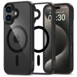 TECH-PROTECT MAGMAT MAGSAFE zaštita za iPHONE 16 (crno/prozirna)