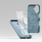 RINGKE SILICONE MAGNETIC zaštita za MAGSAFE iPHONE 16 (BLUE) - Slika 8