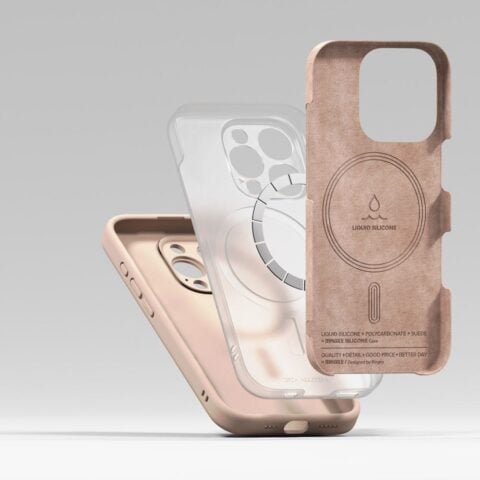 RINGKE SILICONE MAGNETIC zaštita za MAGSAFE iPHONE 16 PRO MAX (PINK SAND) - Slika 8