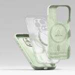 RINGKE SILICONE MAGNETIC zaštita za MAGSAFE iPHONE 16 PRO MAX (SOFT MINT) - Slika 8