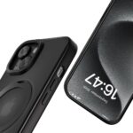 TECH-PROTECT MAGRING MAGSAFE zaštita za iPHONE 15 (MATTE BLACK) - Slika 8