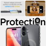 SPIGEN ULTRA HYBRID MAGSAFE zaštita za iPHONE 16 (CARBON FIBER) - Slika 9