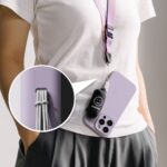 RINGKE SILICONE MAGNETIC zaštita za MAGSAFE iPHONE 16 PRO MAX (LIGHT PURPLE) - Slika 9