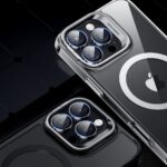 ESR ARMORITE CAMERA PROTECTOR zaštita leće za iPHONE 16 PRO / 16 PRO MAX (crni rub) - Slika 9