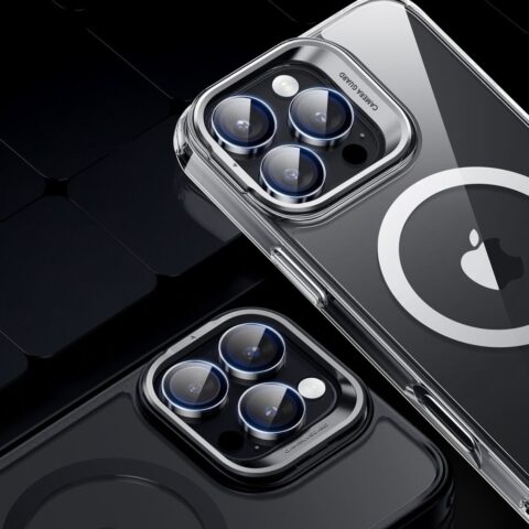 ESR ARMORITE CAMERA PROTECTOR zaštita leće za iPHONE 16 PRO / 16 PRO MAX (crni rub) - Slika 9