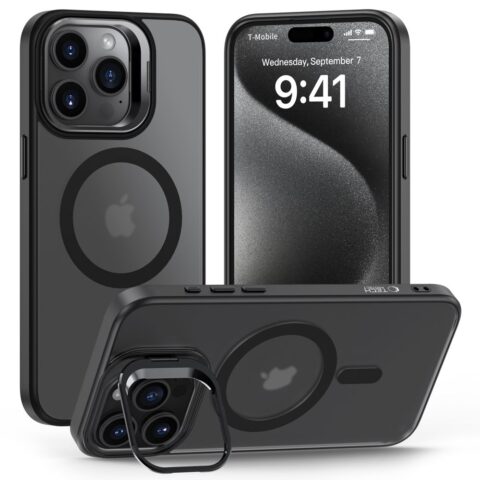 TECH-PROTECT MAGSTAND MAGSAFE zaštita za iPHONE 15 PRO (MATTE) - Slika 1