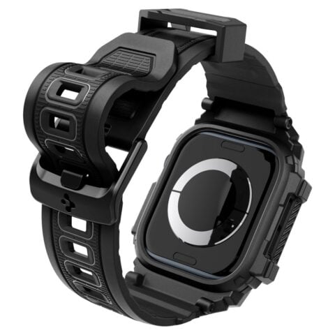 SPIGEN RUGGED ARMOR ”PRO” narukvica / maskica za Apple Watch 10 (42 mm) MATTE BLACK - Slika 10