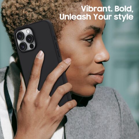 TECH-PROTECT SILICONE MAGSAFE zaštita za iPHONE 16 PRO MAX (MATTE BLACK) - Slika 5