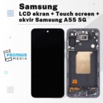 SAMSUNG Galaxy A55 LCD ekran display touch screen (komplet sa okvirom)