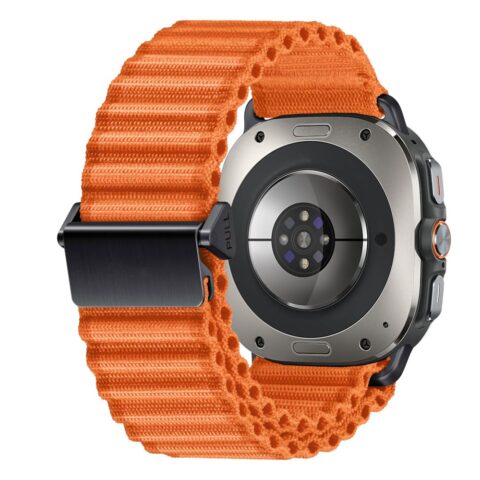 TECH-PROTECT WEAVE PRO narukvica za SAMSUNG GALAXY WATCH ULTRA (47 mm) ORANGE - Slika 3