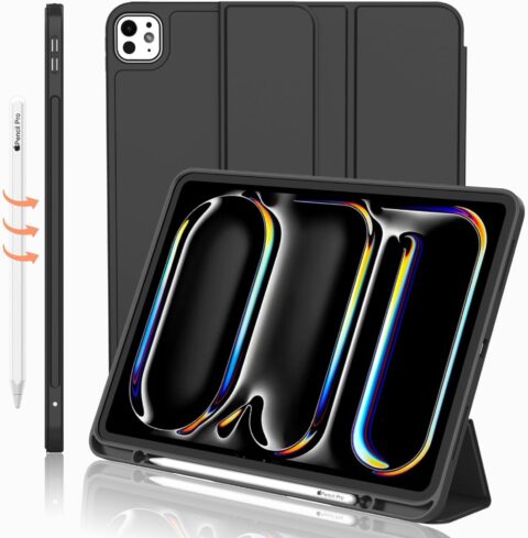 1 Smartcover Bookcase zaštita za iPad Pro 13" 2024 (crna) - Slika 1