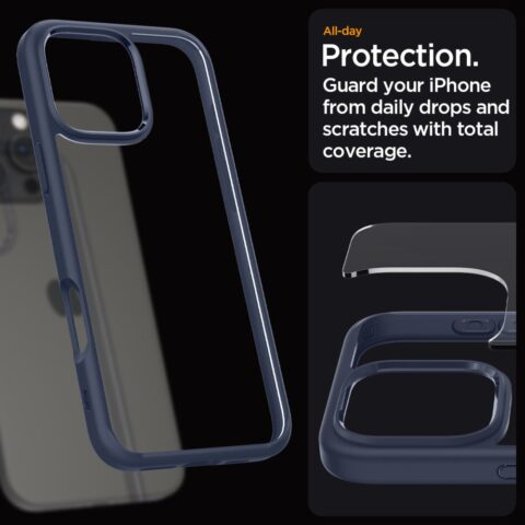 SPIGEN ULTRA HYBRID zaštita za iPHONE 16 PRO MAX (NAVY BLUE) - Slika 12