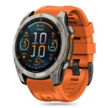 TECH-PROTECT SILICONE narukvica za GARMIN FENIX 5 / 6 / 6 PRO / 7 / 8 (47 mm) ORANGE