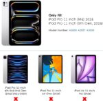 Smartcover Bookcase zaštita za iPad Pro 11" 2024 (crna) - Slika 3