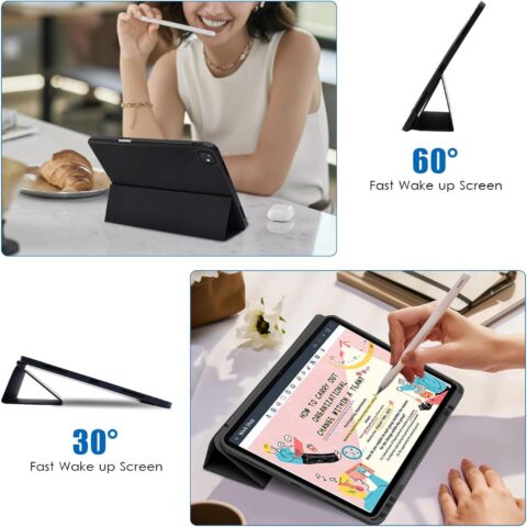 3 Smartcover Bookcase zaštita za iPad Pro 11" 2024 (crna) - Slika 4