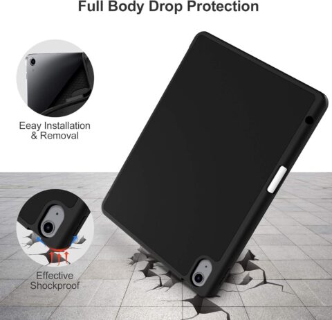 Smartcover Bookcase zaštita za iPad Air 4/ 5/ 6/ 10.9  11 2020/2022/2024 (crna) - Slika 5