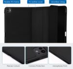 Smartcover Bookcase zaštita za iPad Pro 11" 2024 (crna) - Slika 5