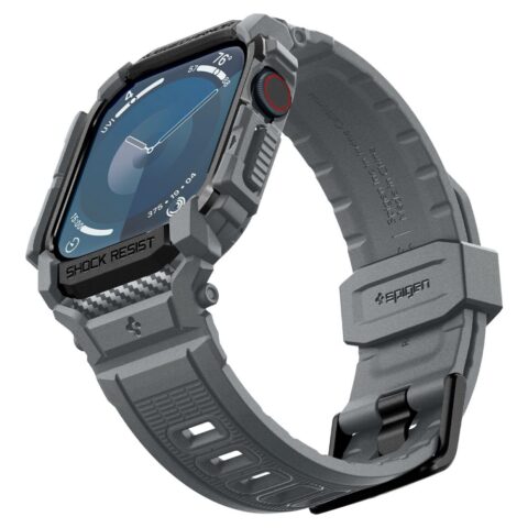 5 SPIGEN RUGGED ARMOR ”PRO” narukvica i zaštita za APPLE WATCH 10 (46 mm) DARK GREY - Slika 6