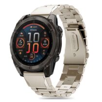 TECH-PROTECT STAINLESS narukvica za GARMIN FENIX 5X / 5X PLUS / 6X / 6X PRO / 7X / 8 (51 mm) TITANIUM