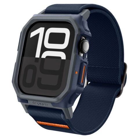 1 SPIGEN LITE FIT ”PRO” narukvica/zaštita za APPLE WATCH 10 (46 mm) NAVY BLUE - Slika 1