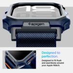 SPIGEN LITE FIT ”PRO” narukvica/zaštita za APPLE WATCH 10 (46 mm) NAVY BLUE - Slika 5