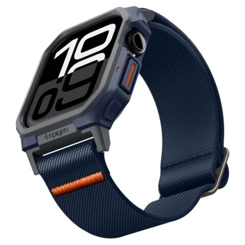 3 SPIGEN LITE FIT ”PRO” narukvica/zaštita za APPLE WATCH 10 (46 mm) NAVY BLUE - Slika 15