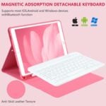 iPad tipkovnica za iPad 9.7" 2017-18 (5/6/7/8/9) iPad Pro 9.7 iPad Air 2 (crvena) - Slika 5