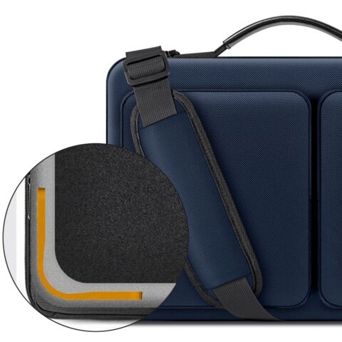 TECH-PROTECT Defender Bag univerzalna torbica za laptop 13-14" (NAVY BLUE) - Slika 9