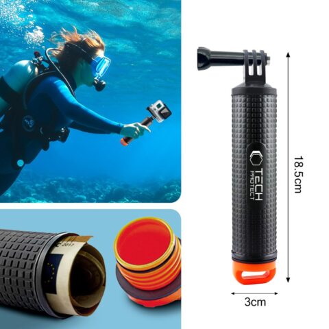 5 Tech-Protect GA100 plutajuća ručka za GOPRO / DJI uređaje - Slika 9