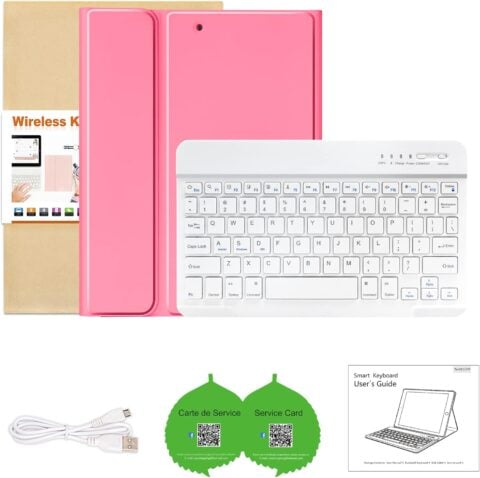6 iPad tipkovnica za iPad 9.7" 2017-18 (5/6/7/8/9) iPad Pro 9.7 iPad Air 2 (crvena) - Slika 7