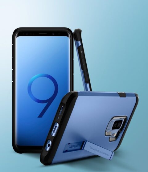 61rLPcABWcL._AC_SL1000_ SPIGEN SGP Tough Armor GALAXY S9+ PLUS (CORAL BLUE) - Slika 6