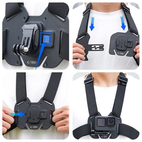 7 Tech-Protect GA100 prsni nosač za GOPRO / DJI uređaje - Slika 4