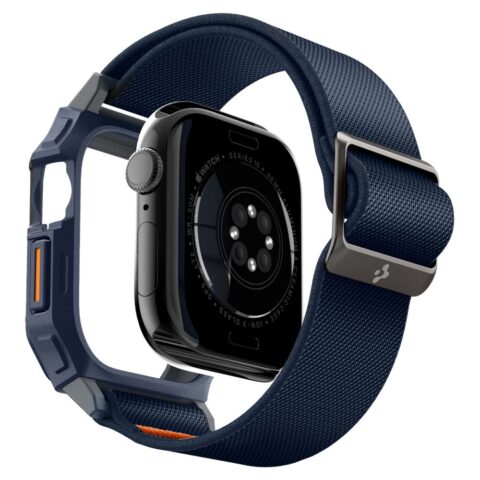 8 SPIGEN LITE FIT ”PRO” narukvica/zaštita za APPLE WATCH 10 (46 mm) NAVY BLUE - Slika 11