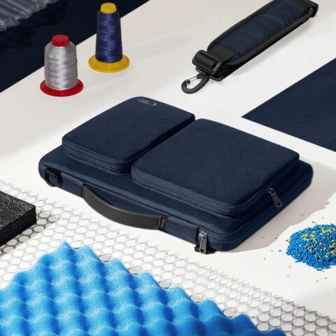 TECH-PROTECT Defender Bag univerzalna torbica za laptop 13-14" (NAVY BLUE) - Slika 5