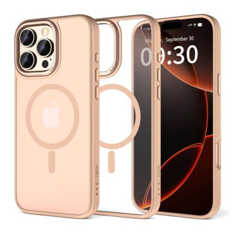 9 TECH-PROTECT MAGEDGE MAGSAFE zaštita za iPHONE 16 PRO (DESERT) - Slika 1