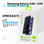 Samsung Galaxy A36 / A56 kaljeno staklo 6D (PRIVACY)