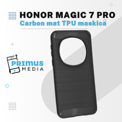 HONOR MAGIC 7 PRO carbon TPU (crna) - Slika 1