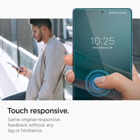 SPIGEN GLAS.TR ”EZ FIT” 2 komada  kaljena stakla za Samsung GALAXY S25 ULTRA - Slika 13