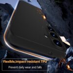TPU CAMAIR zaštita za Samsung GALAXY S25 (crna) - Slika 10