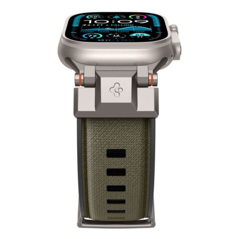 SPIGEN DURAPRO ARMOR narukvica za APPLE WATCH 4 / 5 / 6 / 7 / 8 / 9 / SE / ULTRA 1 / 2 (42 / 44 / 45 / 49 mm) (MILITARY GREEN) - Slika 9