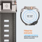 SPIGEN DURAPRO ARMOR narukvica za APPLE WATCH 4 / 5 / 6 / 7 / 8 / 9 / SE / ULTRA 1 / 2 (42 / 44 / 45 / 49 mm) (GREY) - Slika 10