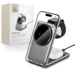 TECH-PROTECT QI15W-A42 3 u 1 MAGNETIC MAGSAFE bežični punjač (SPACE GREY)