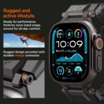 SPIGEN DURAPRO ARMOR narukvica za APPLE WATCH 4 / 5 / 6 / 7 / 8 / 9 / SE / ULTRA 1 / 2 (42 / 44 / 45 / 49 mm) (NAVY BLUE) - Slika 11